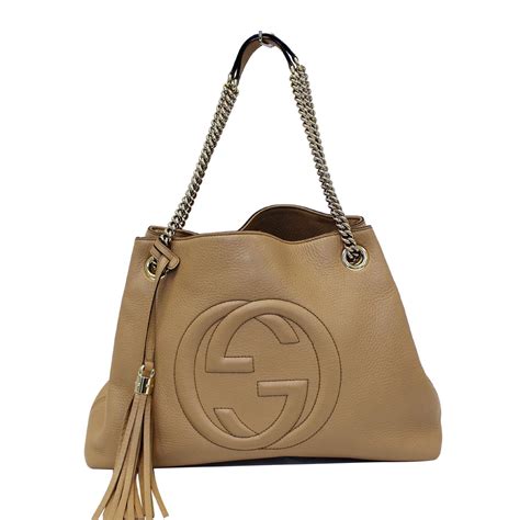 gucci soho chain beige|cheapest gucci soho bag.